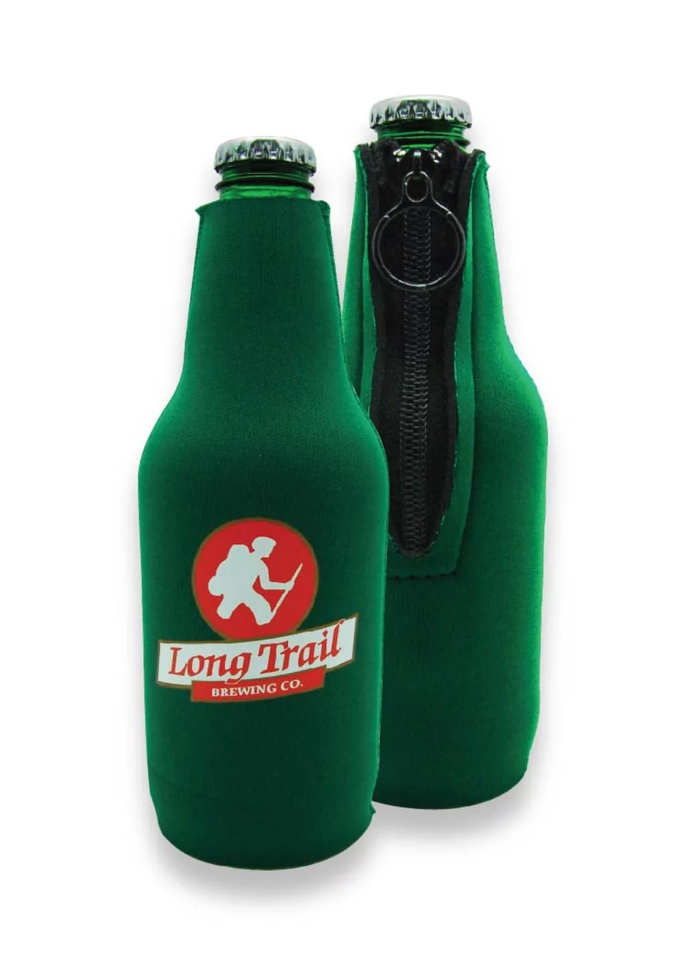Full Color Bottle Cooler with Zipper