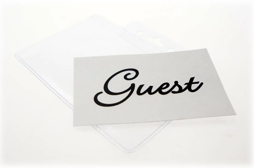 3 3/8"x2 1/4" Pouch Insert Cards (Style 355)